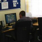 Clients using SHOC's learning centre
